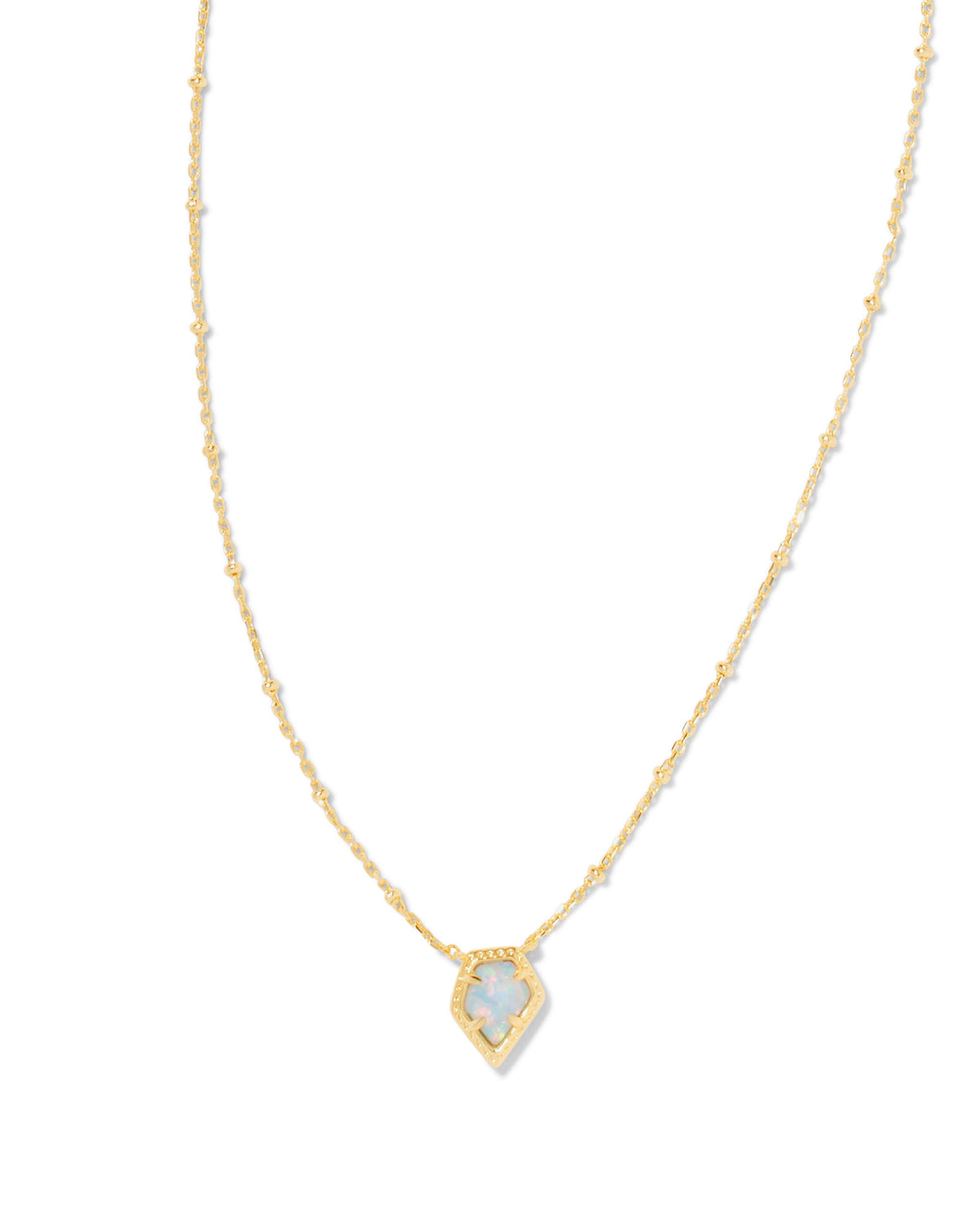 KS Framed Tess Satellite Short Pendant Necklace