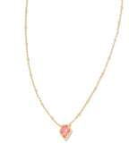 KS Framed Tess Satellite Short Pendant Necklace