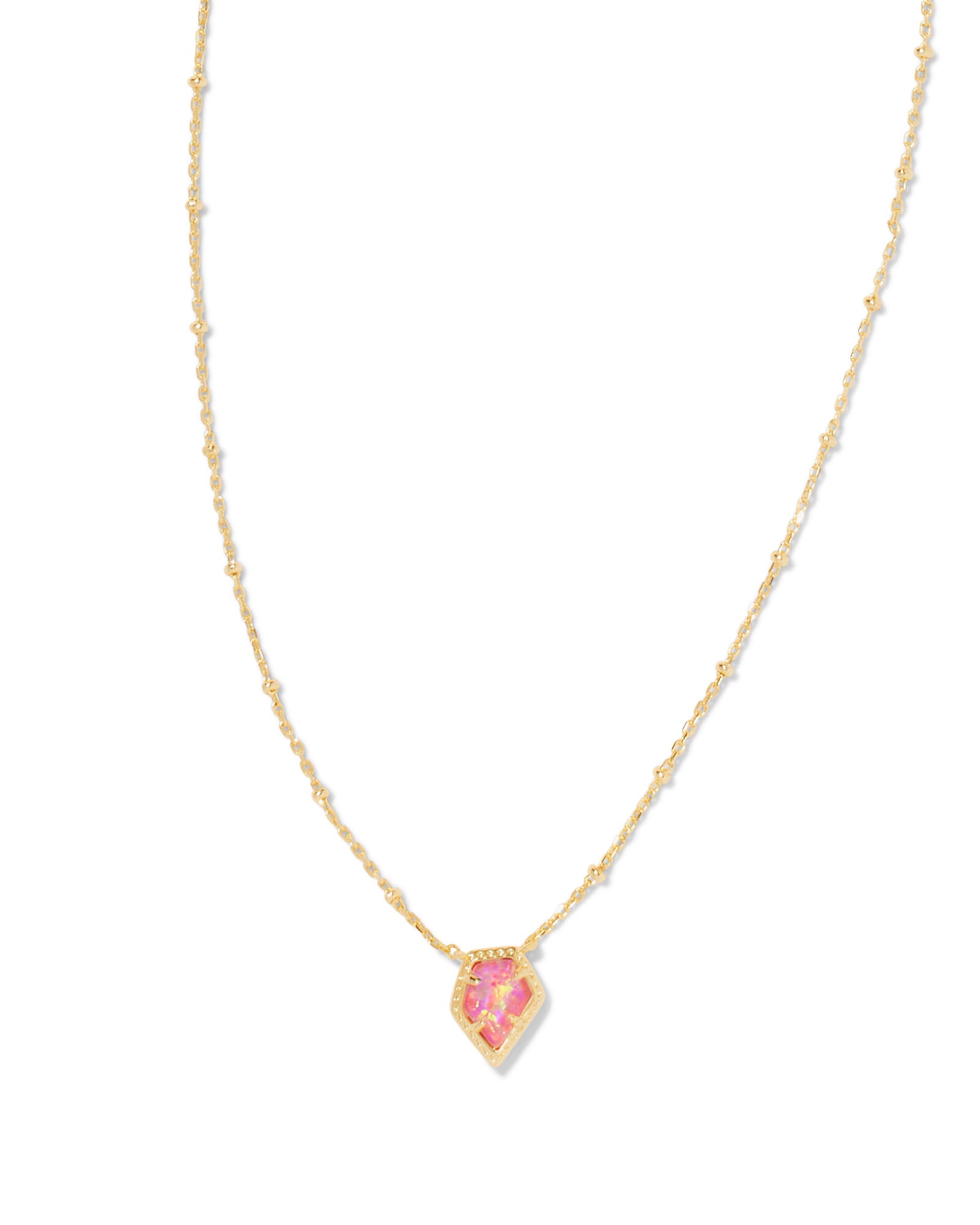 KS Framed Tess Satellite Short Pendant Necklace