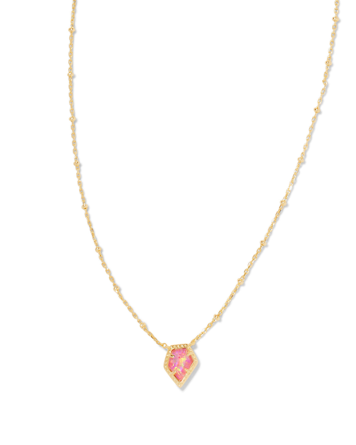 KS Framed Tess Satellite Short Pendant Necklace