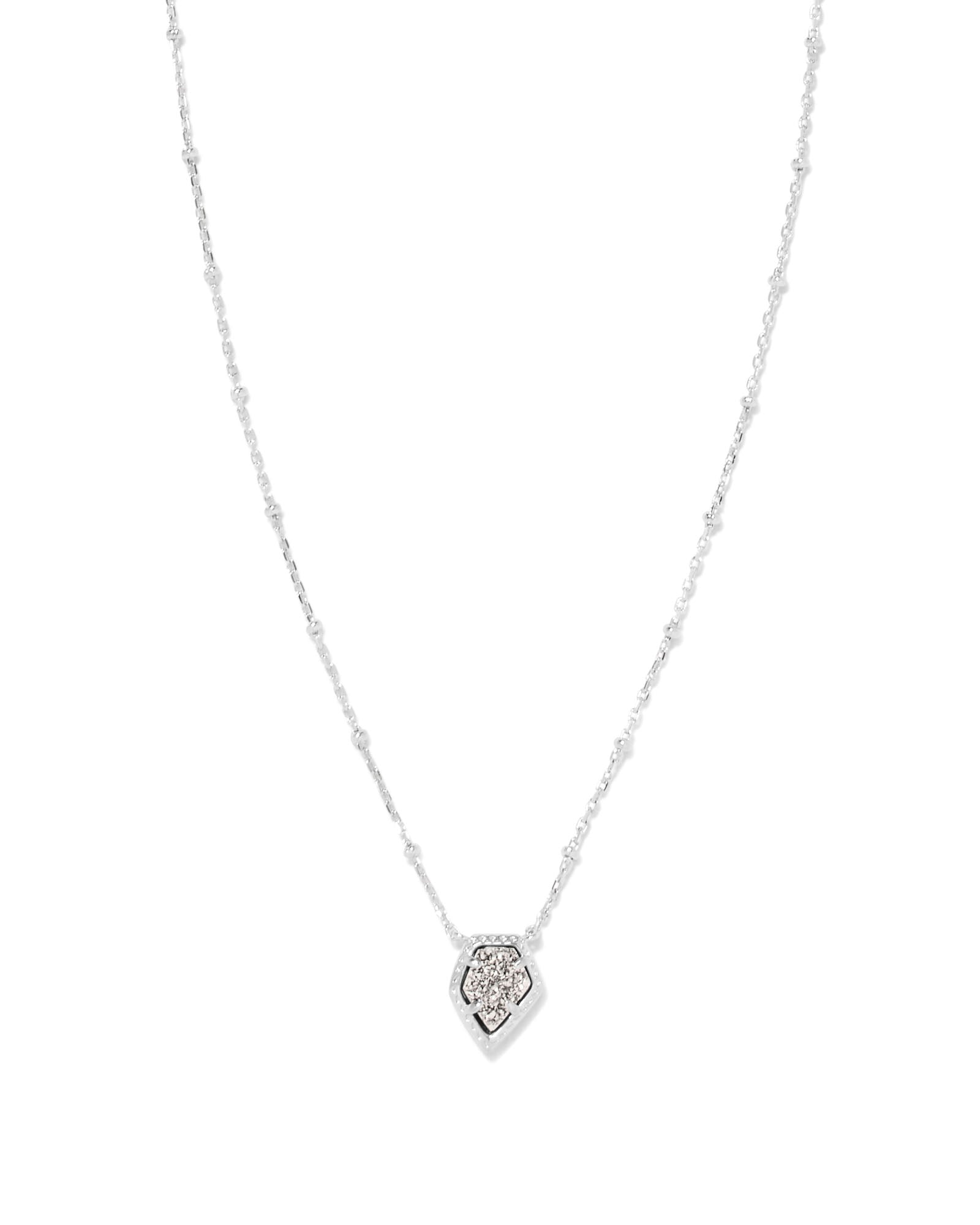 KS Framed Tess Satellite Short Pendant Necklace