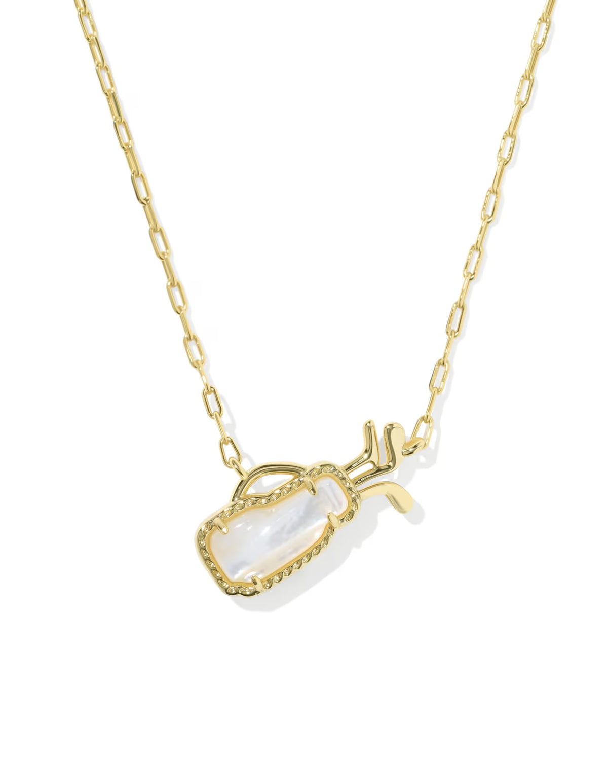 KS Golf Short Pendant Necklace