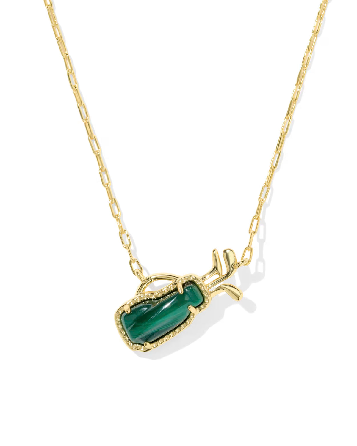 KS Golf Short Pendant Necklace