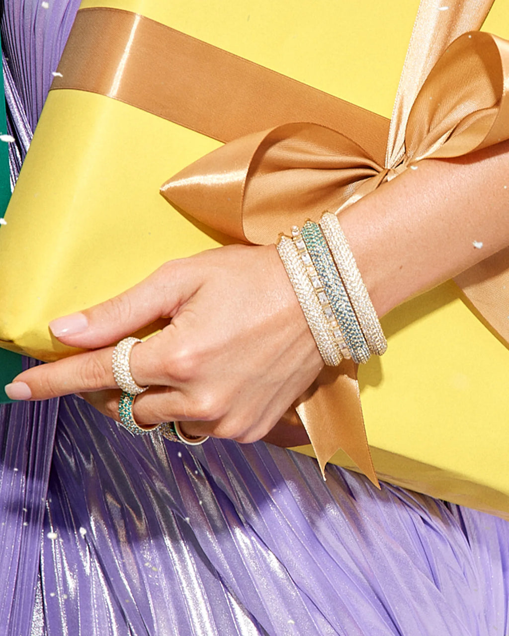 KS Mikki Pave Band Ring