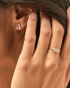 KS Grayson Crystal Band Ring