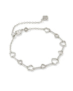 KS Haisley Heart Delicate Chain Bracelet