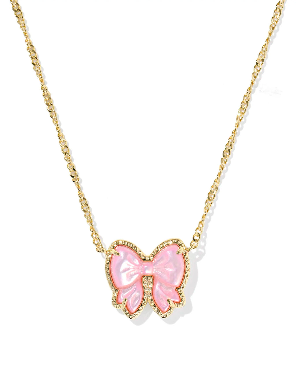 KS Haley Bow Pendant Necklace
