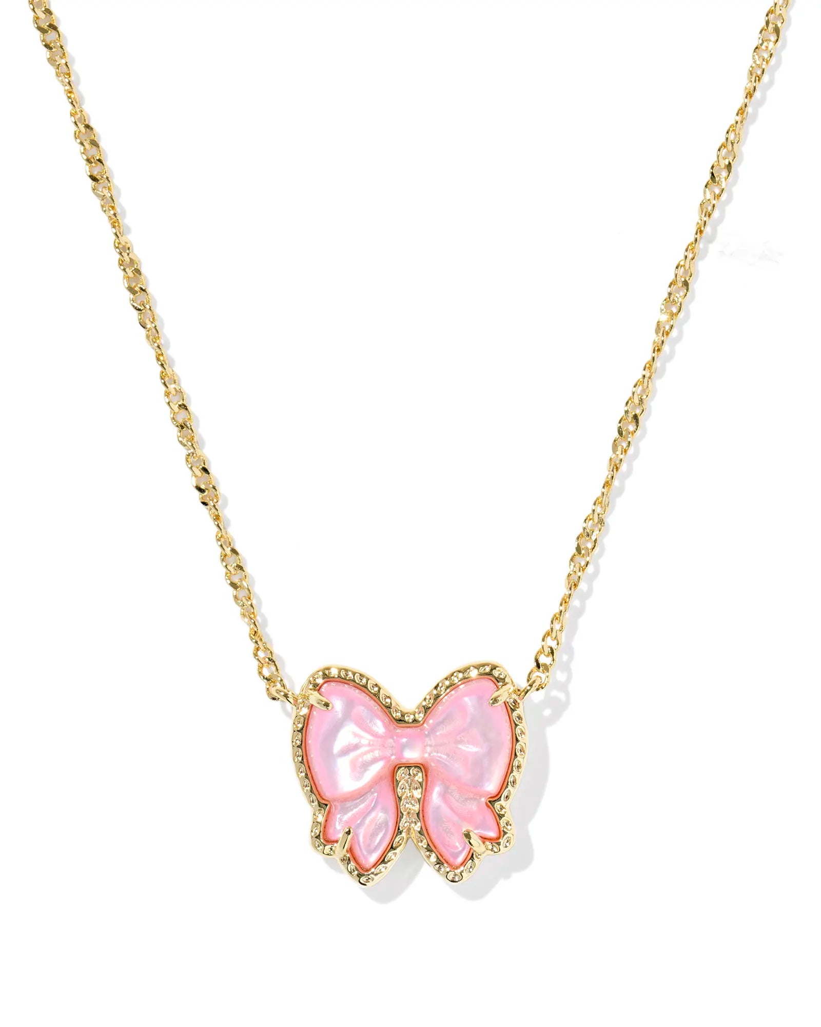 KS Haley Bow Pendant Necklace