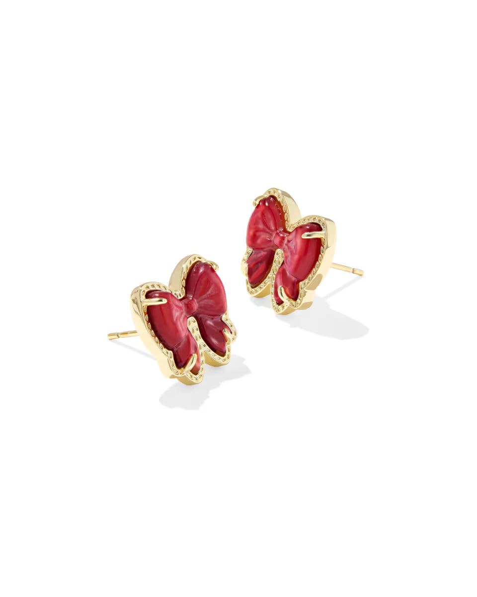 KS Haley Bow Stud Earrings