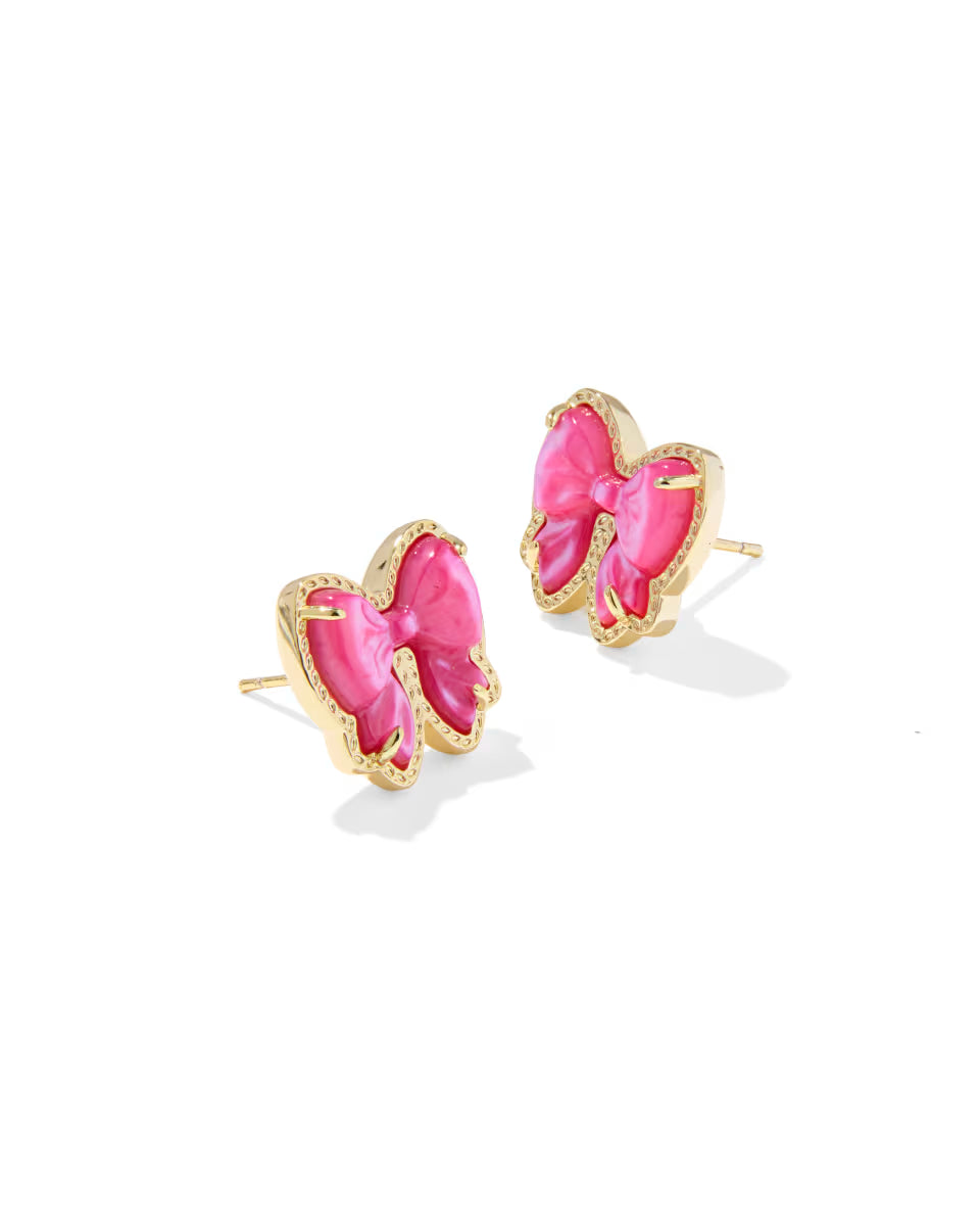 KS Haley Bow Stud Earrings