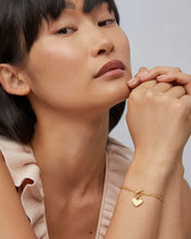 Load image into Gallery viewer, KS 925 Heart Padlock Bracelet
