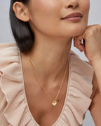 KS 925 Heart Padlock Necklace