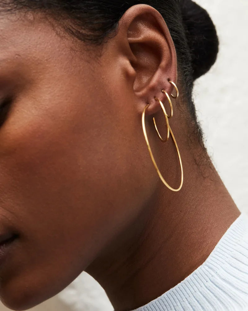 KS 925 Keeley Hoop Earrings