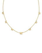 KS Lillia Butterfly Enamel Strand Necklace