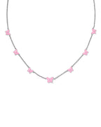 KS Lillia Butterfly Enamel Strand Necklace