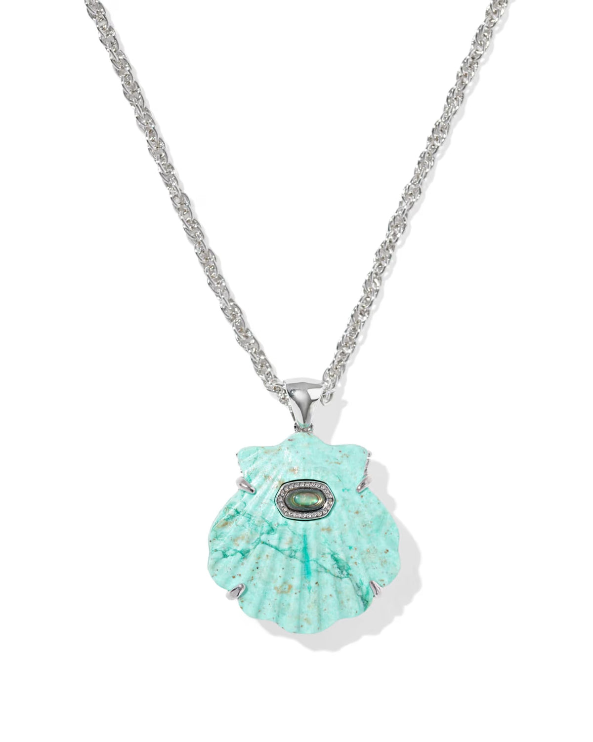 KS Lucia Shell Short Pendant Necklace