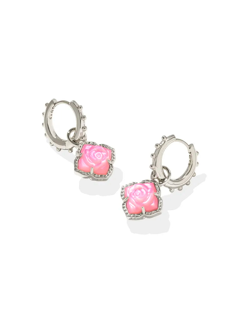 KS Mallory Rose Huggie Earrings
