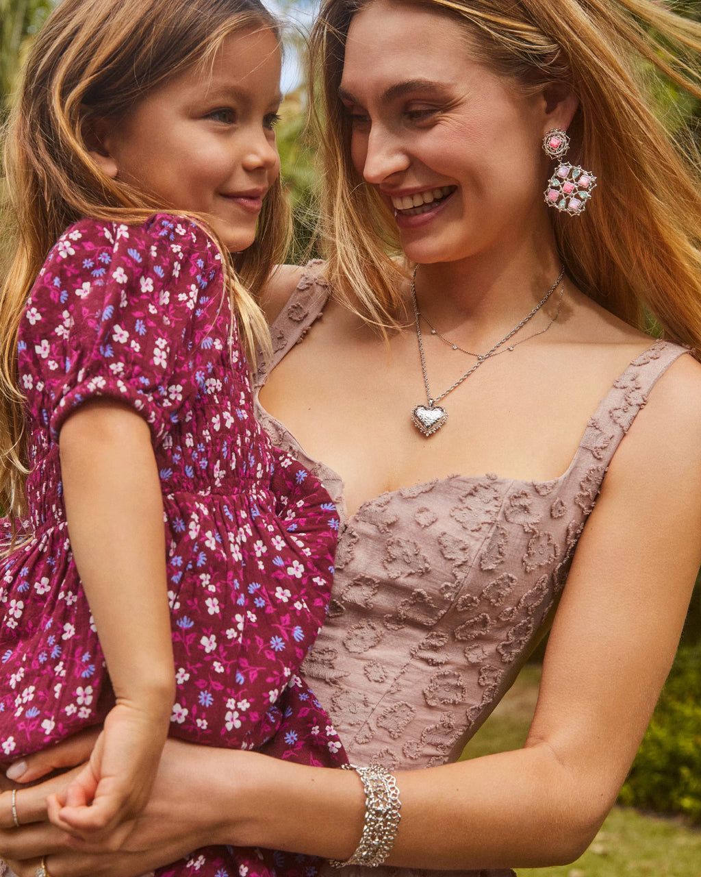 KS Mallory Rose Locket Short Pendant Necklace