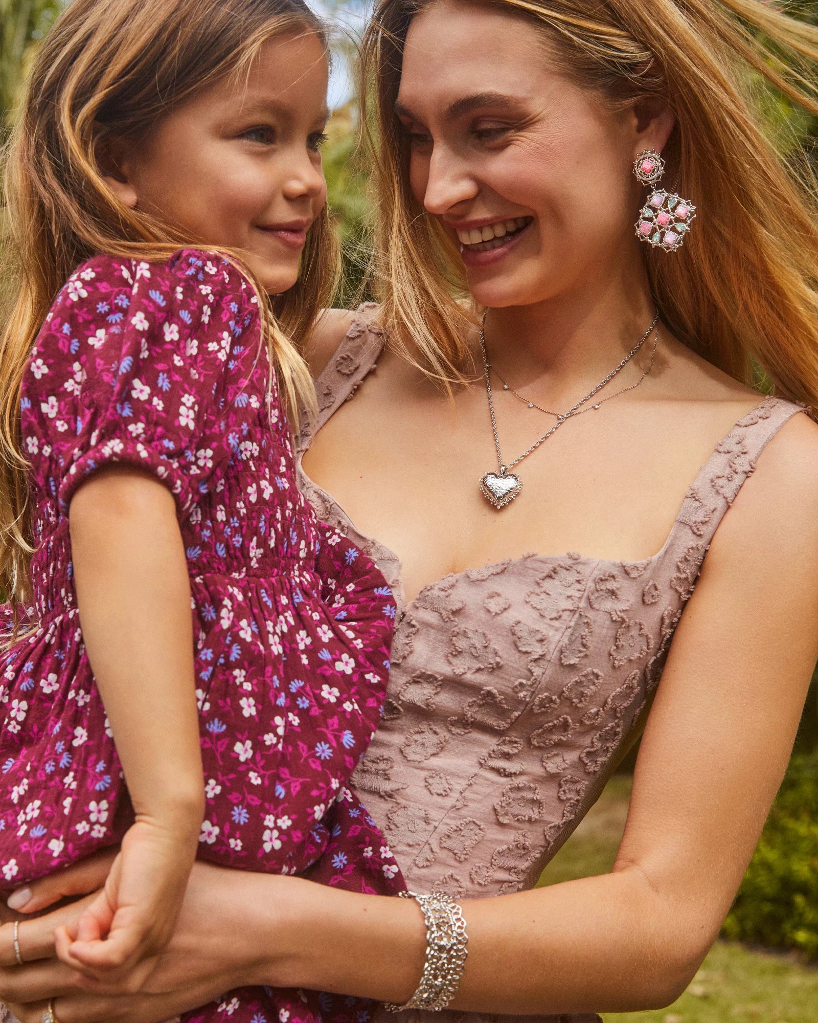 KS Mallory Rose Locket Short Pendant Necklace