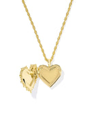 KS Mallory Rose Locket Short Pendant Necklace