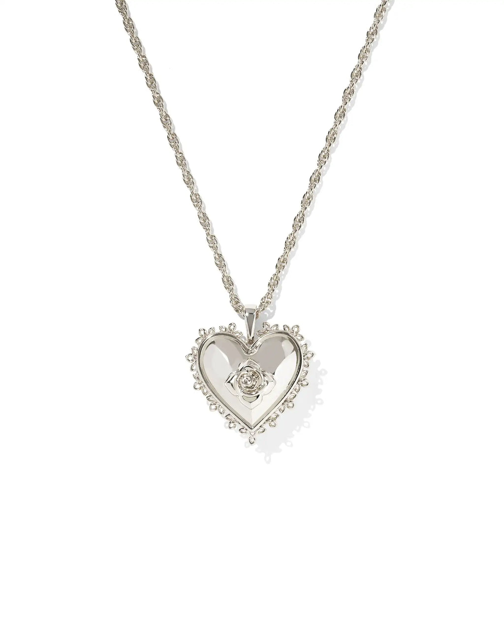 KS Mallory Rose Locket Short Pendant Necklace