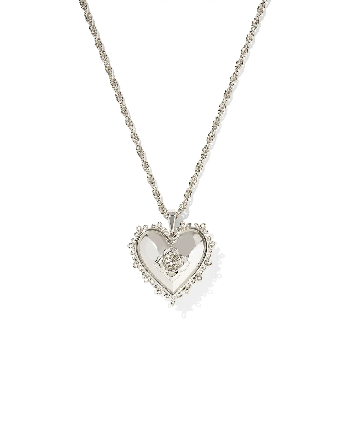KS Mallory Rose Locket Short Pendant Necklace