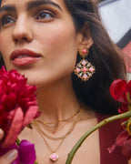 KS Mallory Rose Multi Strand Necklace