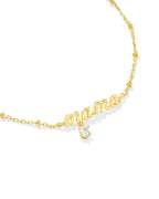 KS Mama Crystal Delicate Chain Bracelet