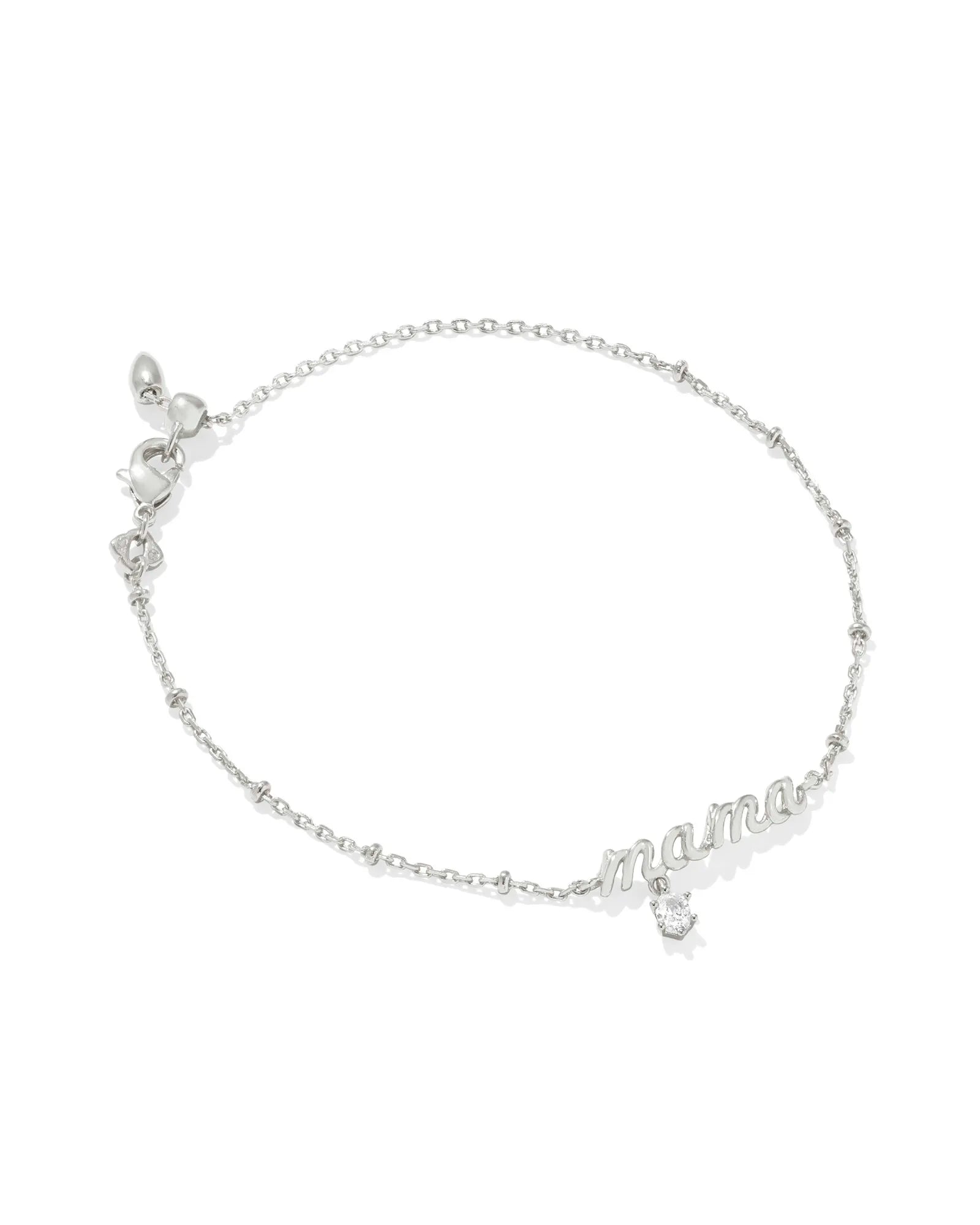 KS Mama Crystal Delicate Chain Bracelet