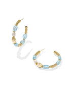 KS Melody Beaded Hoop Earrings