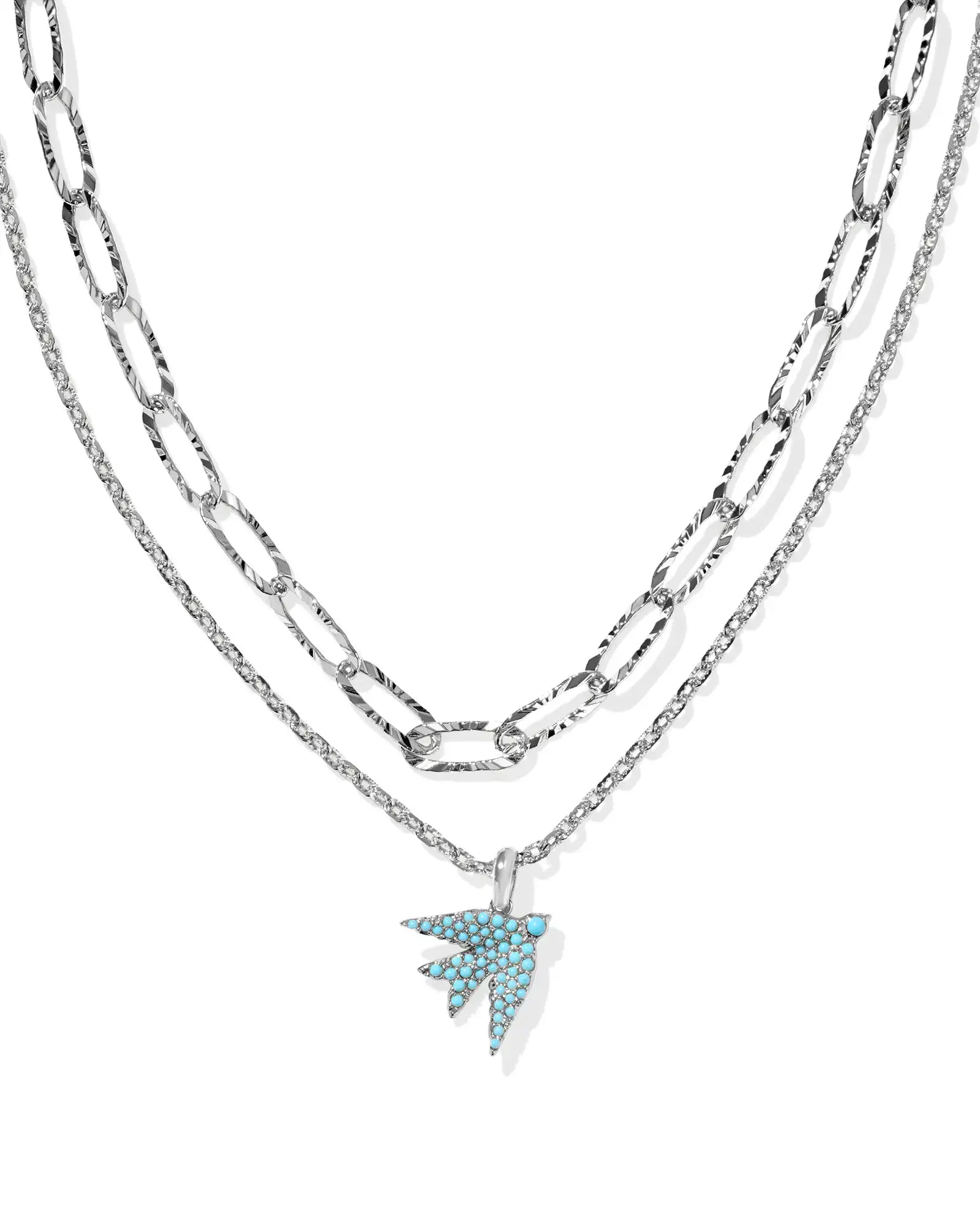 KS Melody Bird Multi Strand Necklace