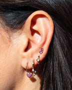 KS 14k Michelle Huggie Earring