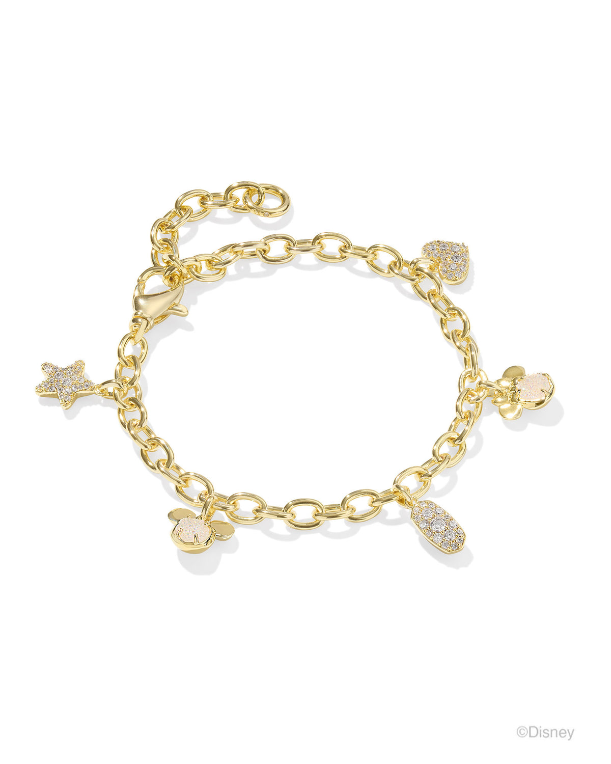 KS Mickey Minnie Charm Bracelet