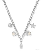KS Mickey Minnie Charm Necklace