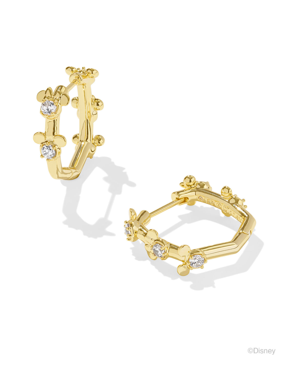 KS Mickey Minnie Huggie Earrings