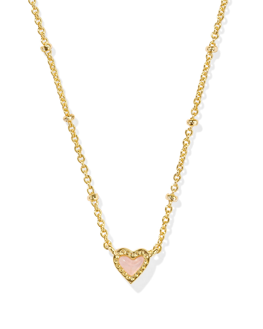 KS Mini Ari Heart Satellite Short Pendant Necklace