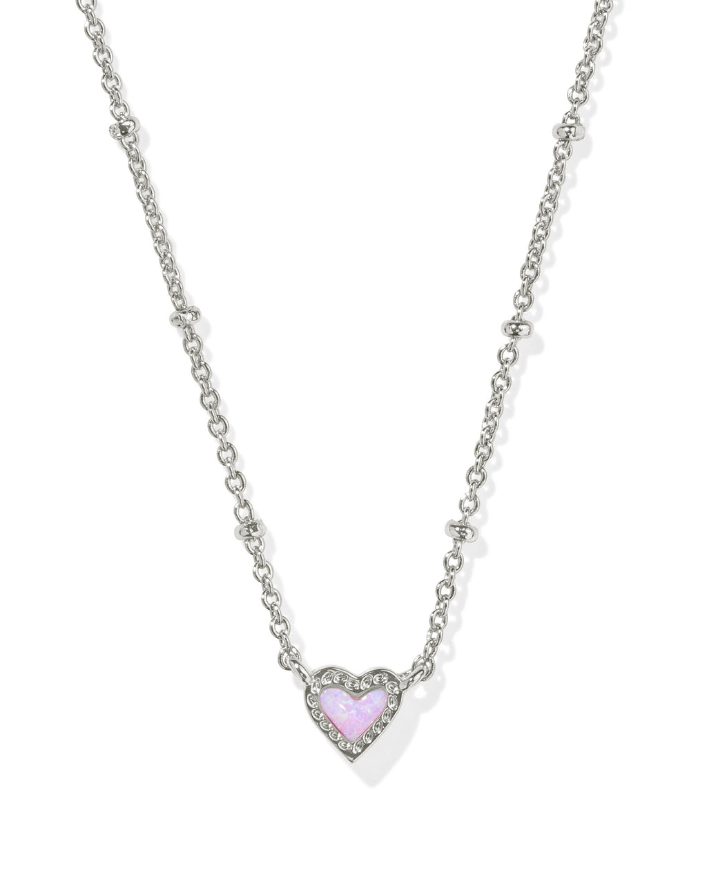 KS Mini Ari Heart Satellite Short Pendant Necklace