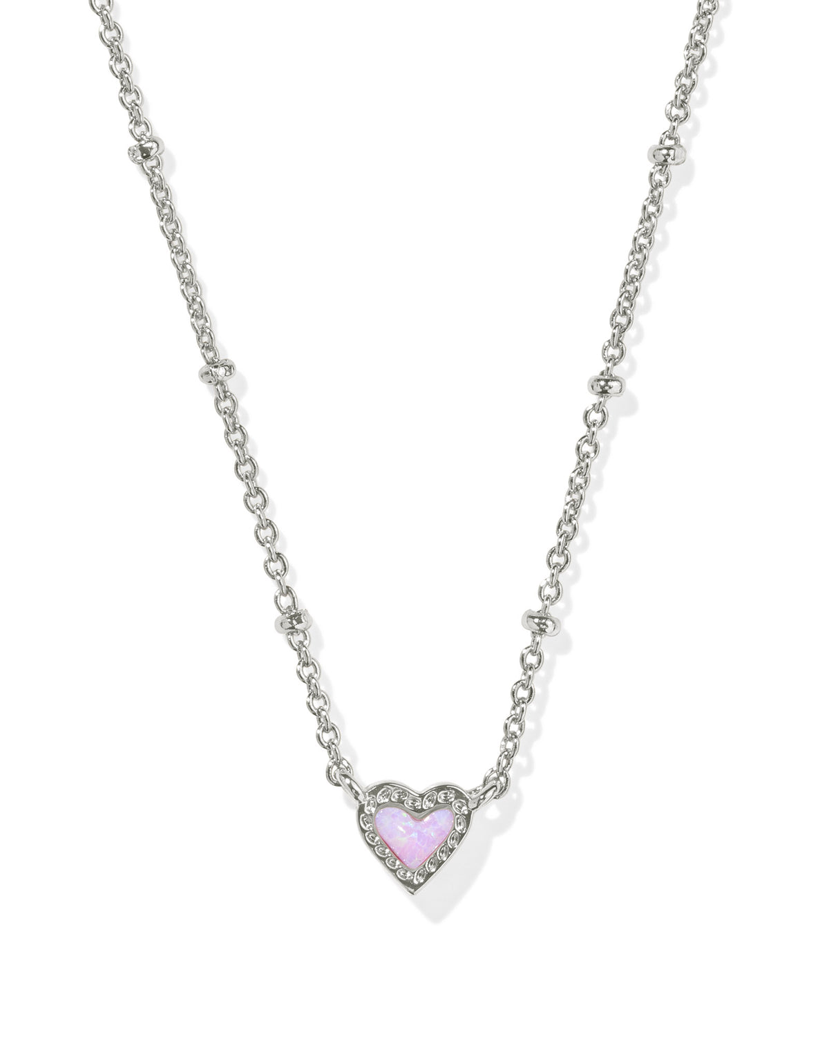 KS Mini Ari Heart Satellite Short Pendant Necklace