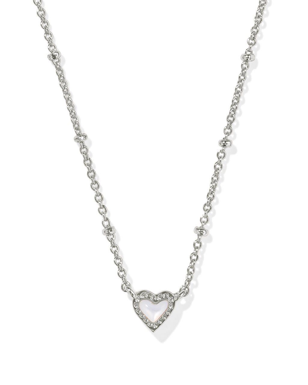 KS Mini Ari Heart Satellite Short Pendant Necklace