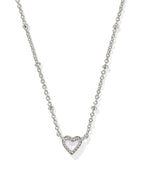 KS Mini Ari Heart Satellite Short Pendant Necklace