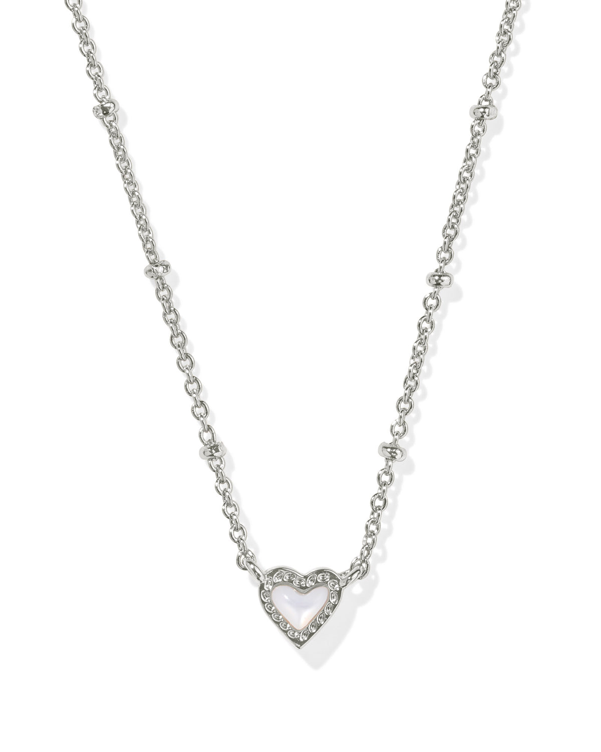 KS Mini Ari Heart Satellite Short Pendant Necklace