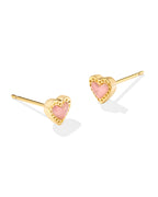 KS Mini Ari Heart Stud Earrings