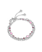 KS Mini Elisa Abbie Set of 2 Delicate Chain Bracelets