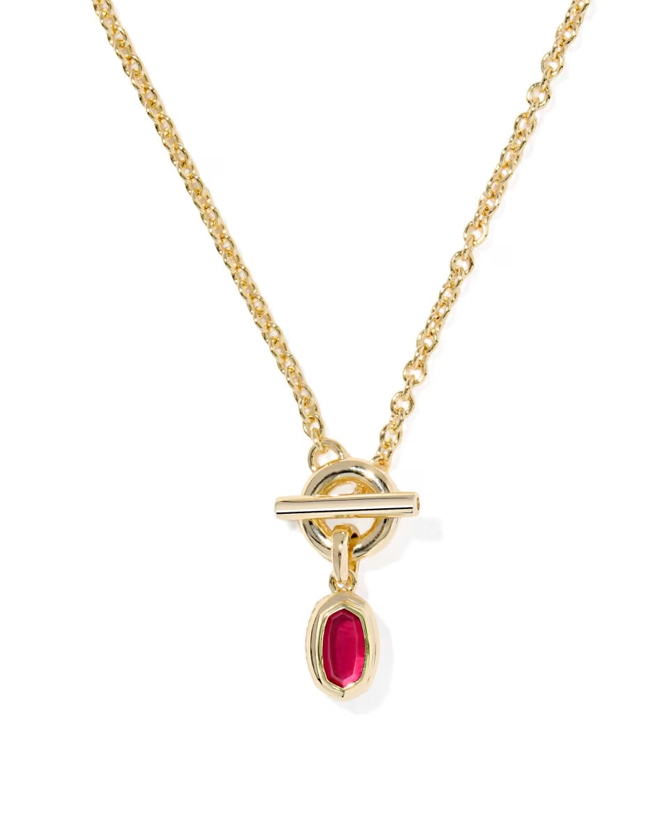 KS Mini Elisa Toggle Short Pendant Necklace