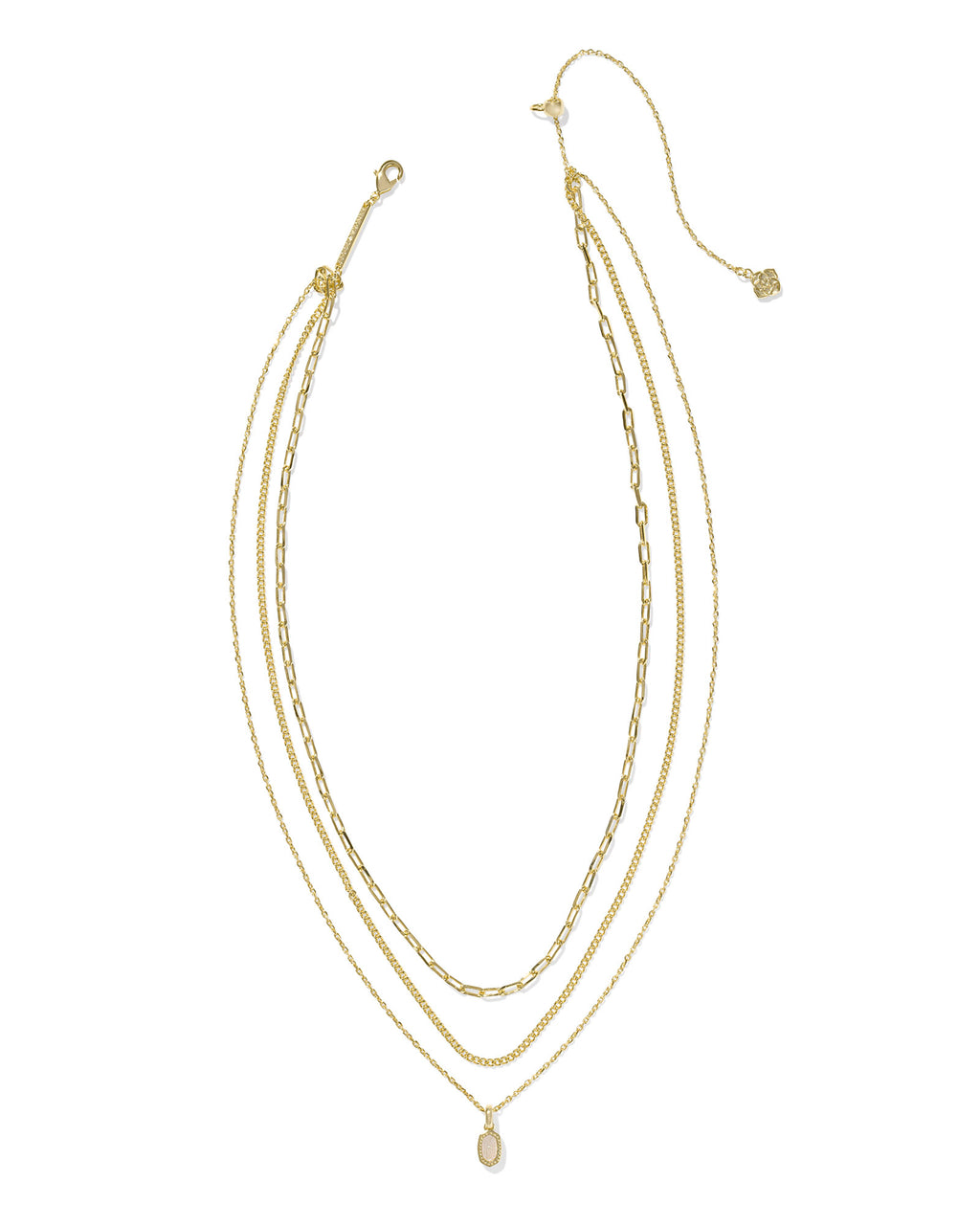 KS Mini Elisa Triple Strand Necklace
