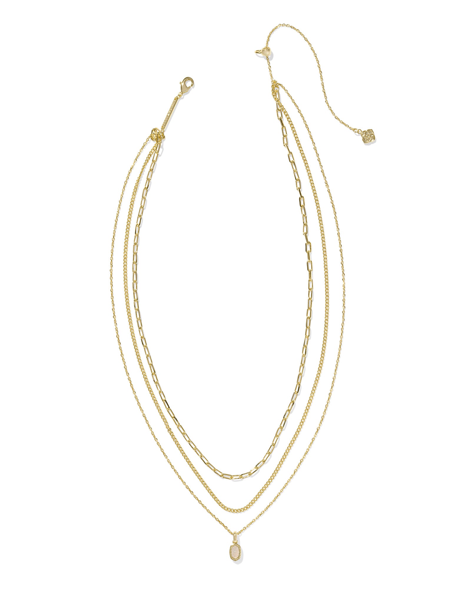 KS Mini Elisa Triple Strand Necklace