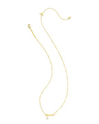 KS Mom Crystal Short Pendant Necklace