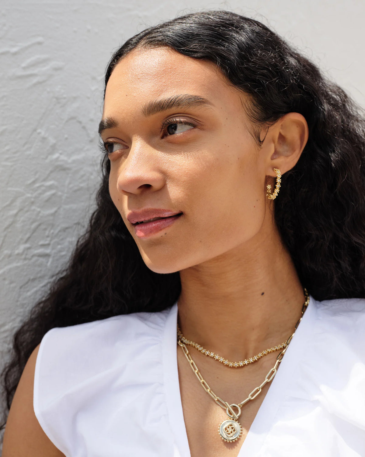 KS Nydia Hoop Earrings
