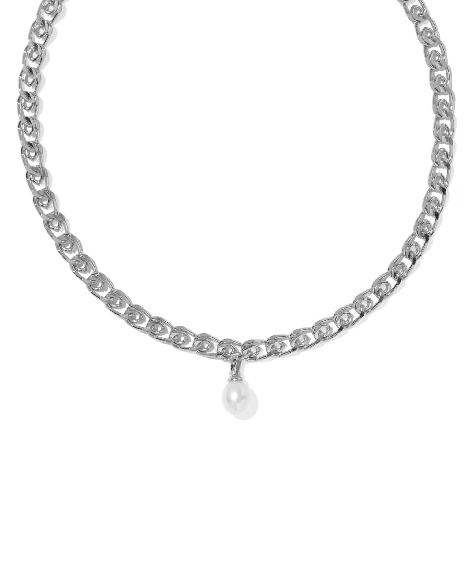 KS Oakland Pearl Short Pendant Necklace