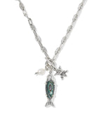 KS Parker Fish Long Charm Necklace